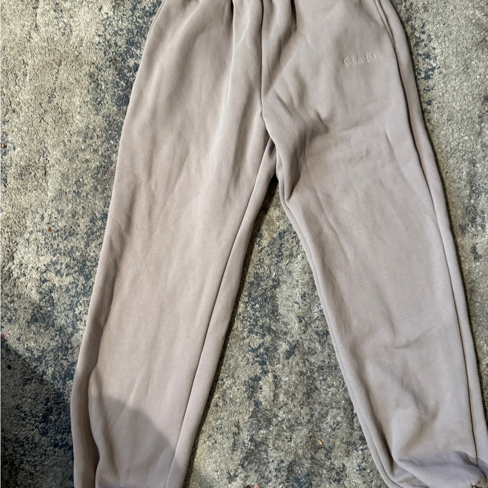 Comfort  Beige Sweatpants
